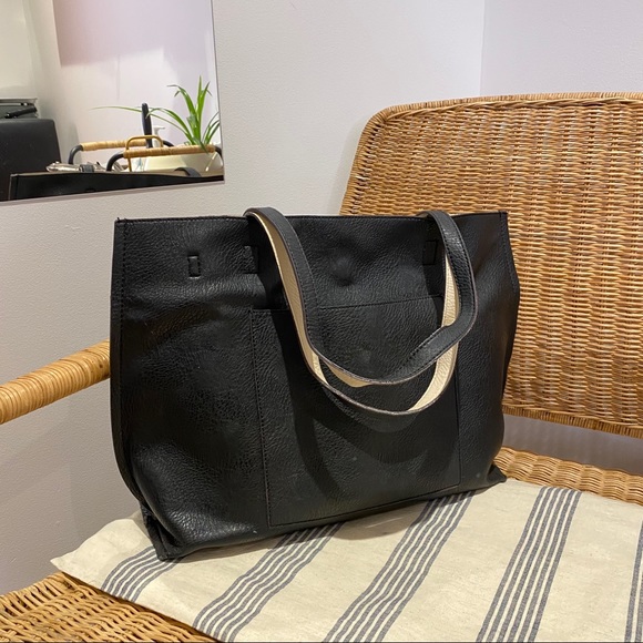 Reversible Shoulder Tote - Picture 1 of 9